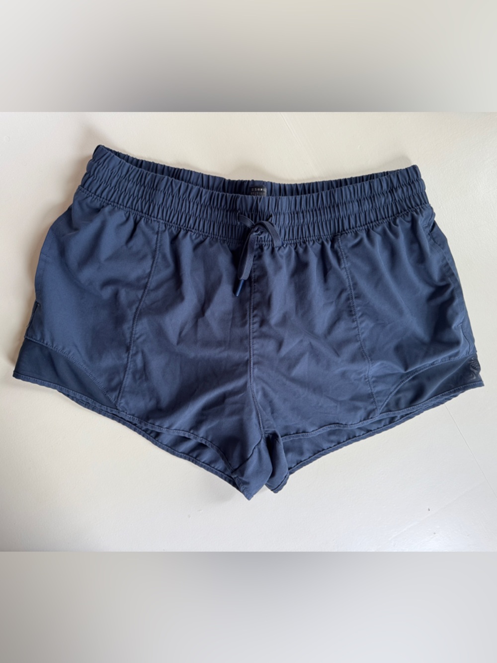 90 Degree By Reflex Navy Blue Women’s Athletic Shorts